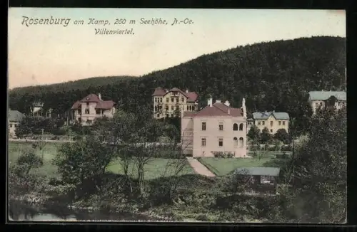 AK Rosenburg am Kamp, Villenviertel