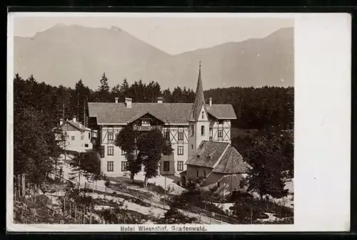 AK Gnadenwald, Hotel Wiesenhof