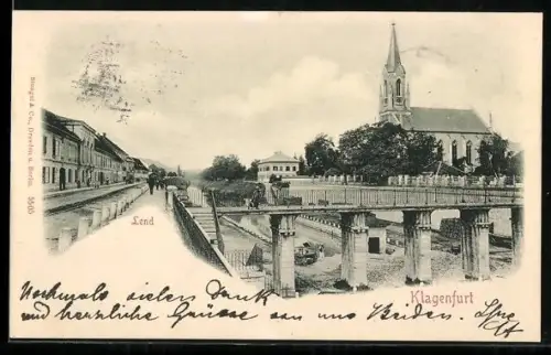 AK Klagenfurt, Lend mit Kirche