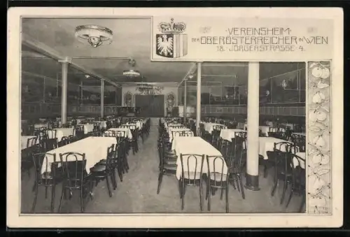 AK Wien, Vereinsheim der Oberösterreicher in Wien, Jörgerstrasse 4