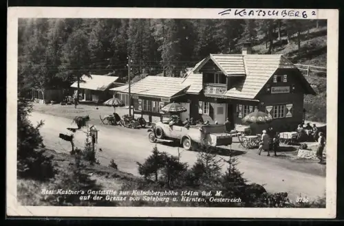 AK Salzburg, Resi Kastner's Gaststätte auf der Katschberghöhe