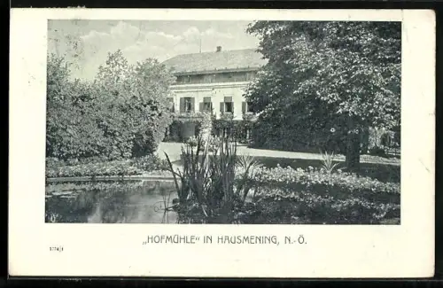 AK Hausmening /N.-Ö., Gasthaus Hofmühle