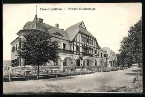 AK Wien, Einkehrgasthaus und Meierei Sophienalpe