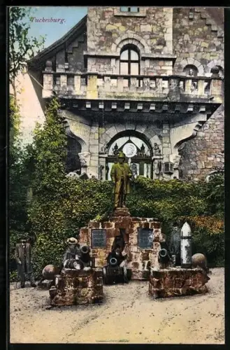 AK Münster /W., Tuckesburg, Westf. Zoologischer Garten