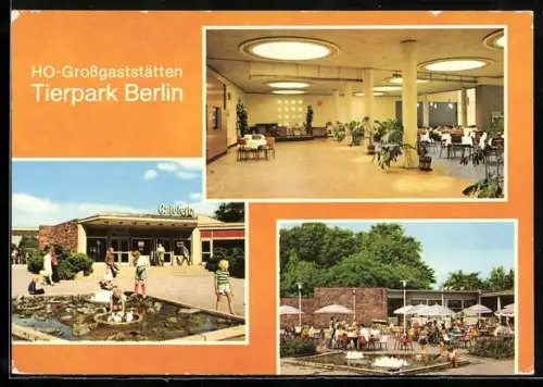 AK Berlin, Gästebereiche im Tierpark