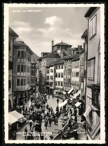 AK Bolzano, Piazza delle Erbe, Dolomiti
