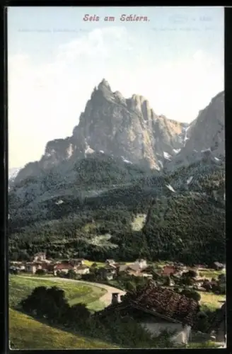AK Seis, Gesamtansicht, Blick auf den Schlern