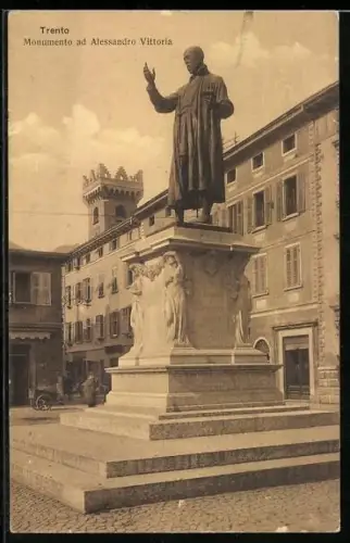 AK Trento, Monumento ad Alessandro Vittoria