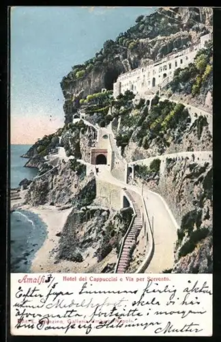 AK Amalfi, Hotel dei Cappuccini e Via per Sorrento