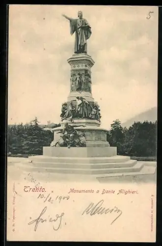 AK Trento, Monumento a Dante Alighieri