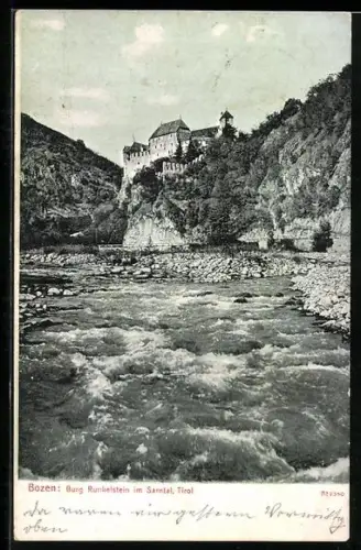 AK Bozen /Tirol, Burg Runkelstein im Sarntal