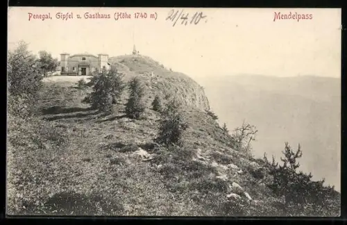 AK Penegal, Gipfel- und Gasthaus, Mendelpass