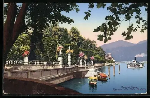 AK Lago di Como, Approdo alla Villa Carlotta