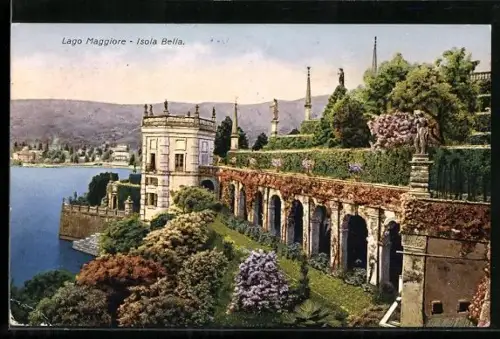 AK Isola Bella /Lago Maggiore, Panorama