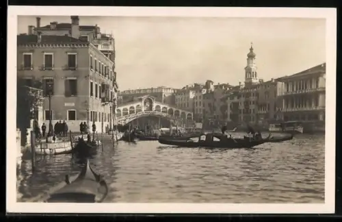 AK Venezia, Canal Grande e Ponte di Rialto