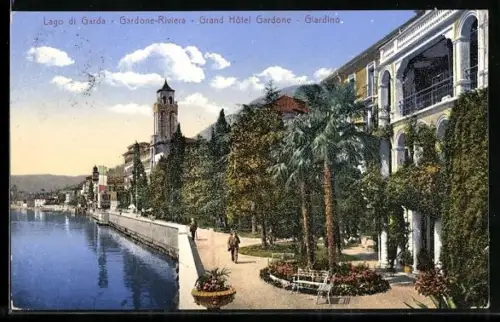 AK Gardone-Riviera /Lago di Garda, Grand Hôtel Gardone