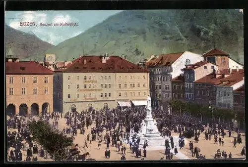 AK Bozen, Konzert am Walterplatz