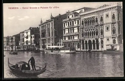 AK Venezia, Canal Grande, Ca d'Oro