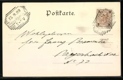 AK Plätzwiesen, Ortsansicht mit Rothwand