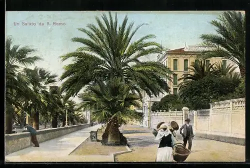 AK S. Remo, Hôtel de Paris