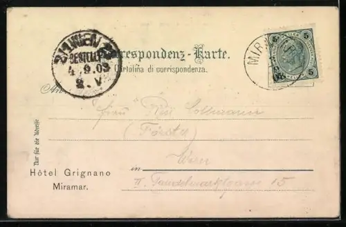 AK Trieste, Castello Miramar