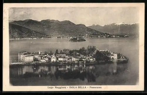 AK Isola Bella /Lago Maggiore, Panorama