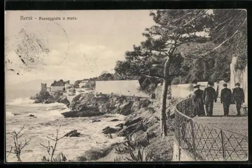 AK Nervi, Passeggiata a mare