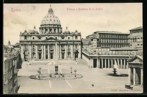 AK Roma, Piazza e Basilica di S. Pietro