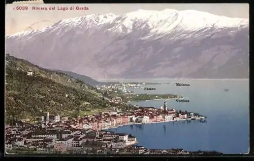 AK Maderno /Lago di Garda, Veduta generale