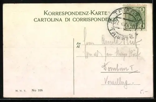 AK Trieste / Triest, Panorama generale