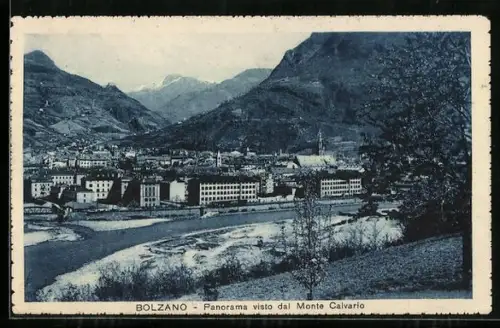 AK Bolzano, Panorama visto dal Monte Calvario