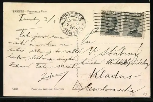 AK Trieste, Panorama e Porto