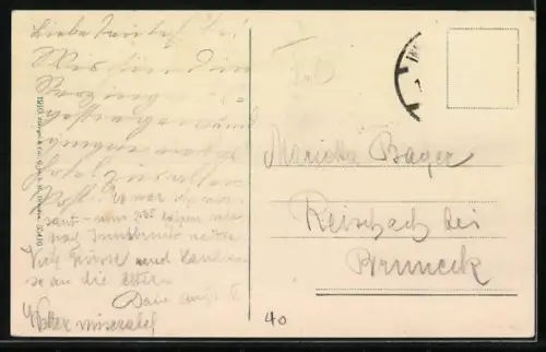 AK Sterzing in Tirol, Strassenpartie am Rathaus