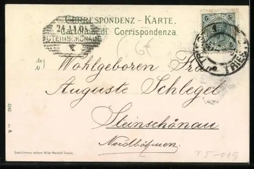 AK Trieste, Piazza Grande e municipio