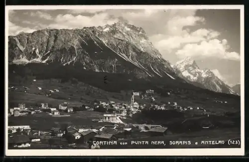AK Cortina d`Ampezzo, Cortina con Punta Nera, Sorapis e Antelao