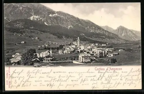 AK Cortina d`Ampezzo, Ortspanorama