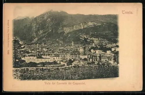 AK Trento, Vista dal Convento dei Cappuccini