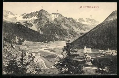 AK St. Gertraud-Sulden, Panorama