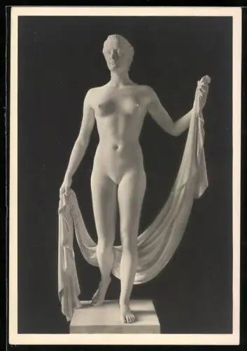 Künstler-AK Arno Breker: Marmor-Skulptur Nymphe