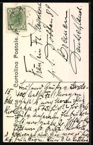 AK Riva, Hafenmotiv I., Segelschiff