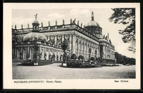 AK Potsdam-Sanssouci, Neues Palais