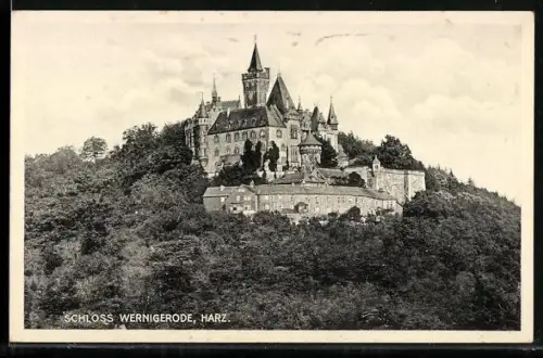 AK Wernigerode /Harz, Schloss Wernigerode