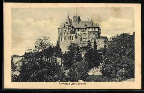 AK Berlepsch, Blick auf das Schloss