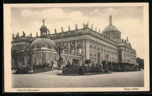 AK Potsdam-Sanssouci, Neues Palais