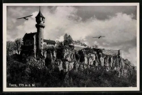 AK Kirchheim unter Teck, Ruine Teck