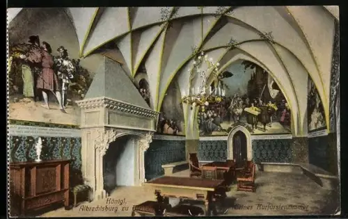 AK Meissen, Königl. Albrechtsburg, Kleines Kurfürstenzimmer