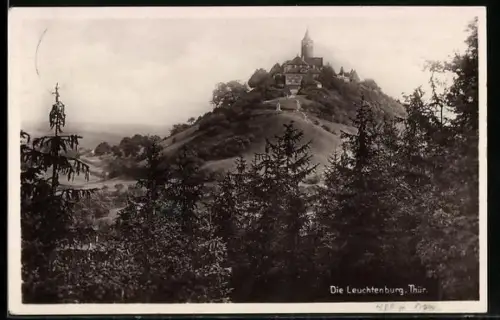 AK Die Leuchtenburg in Thüringen
