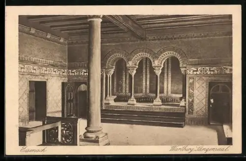 AK Eisenach, Wartburg, Sängersaal