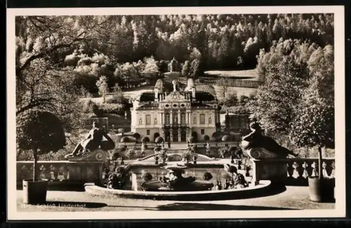 AK Linderhof, Schloss mit Anlagen