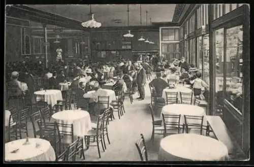 AK Wien, Restaurant Neues Orpheum, Bes. Neufellner, Lerchenfeldergürtel 55